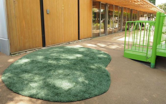 品川区立環境学習交流施設「エコルとごし」に屋外向けペーパーターフⓇを初導入