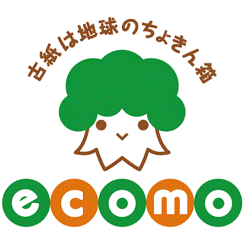 イメージキャラクターのｅｃｏｍｏくん